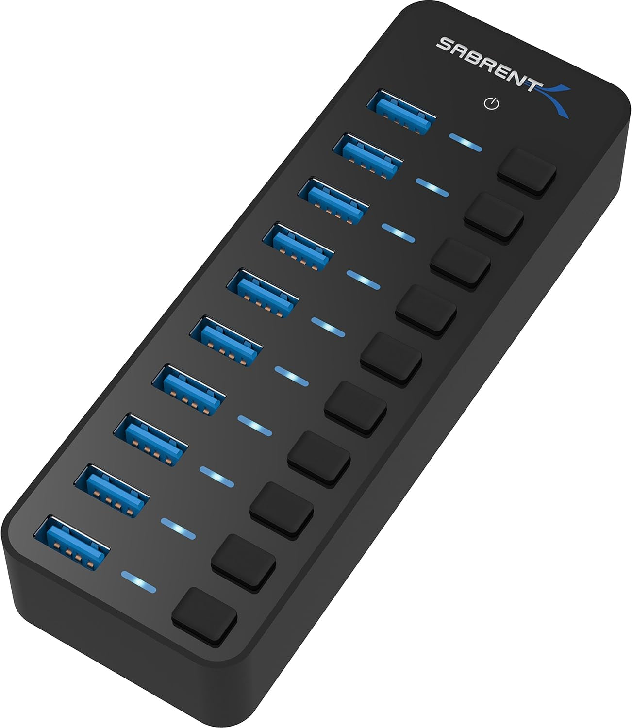 10-Port 60W USB 3.0 Hub